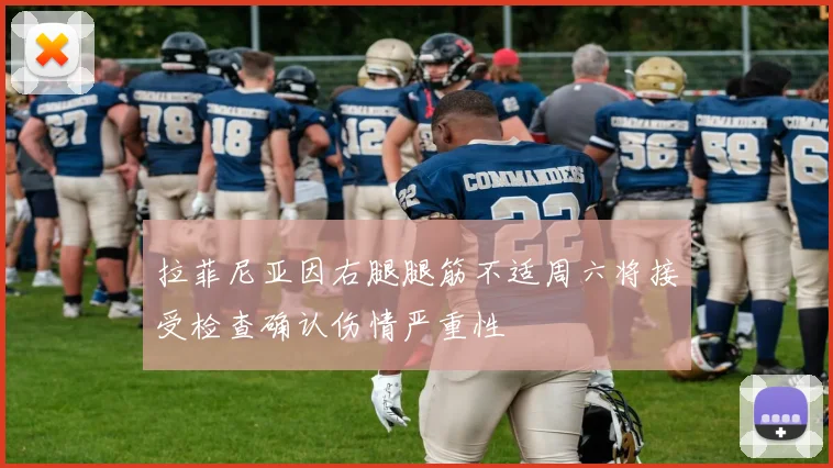 拉菲尼亚因右腿腿筋不适周六将接受检查确认伤情严重性
